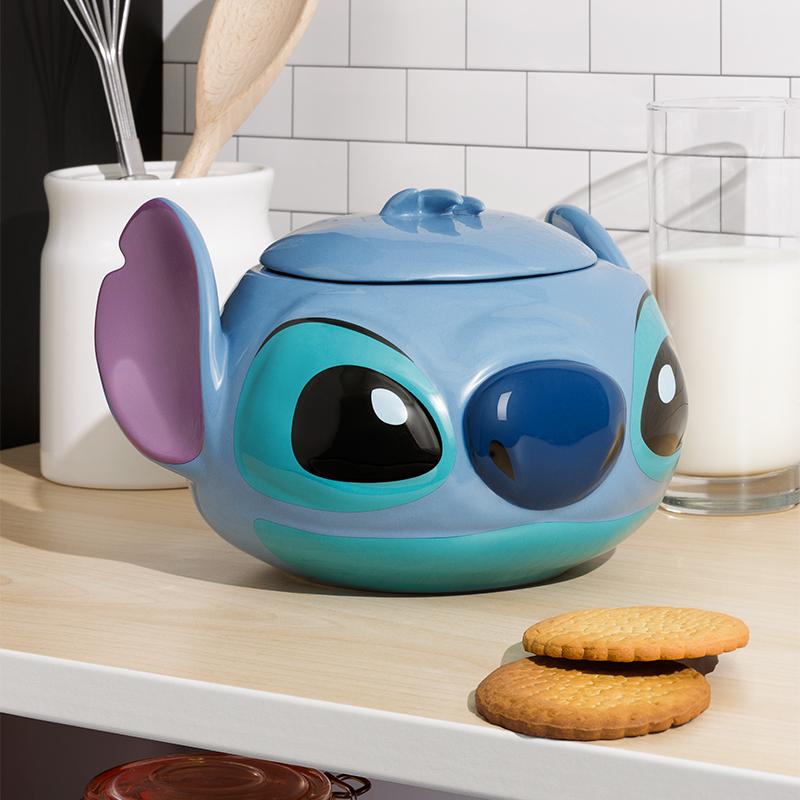 Disney Stitch Shaped Cookie Jar / Disney Stitch - pojemnik na ciastka