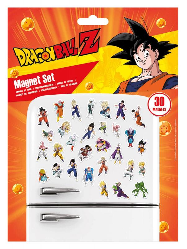 DRAGON BALL Z (THE BUU SAGA) MAGNET SET (30 pcs) / zestaw magnesów Dragon Ball - THE BUU SAGA (30 szt)