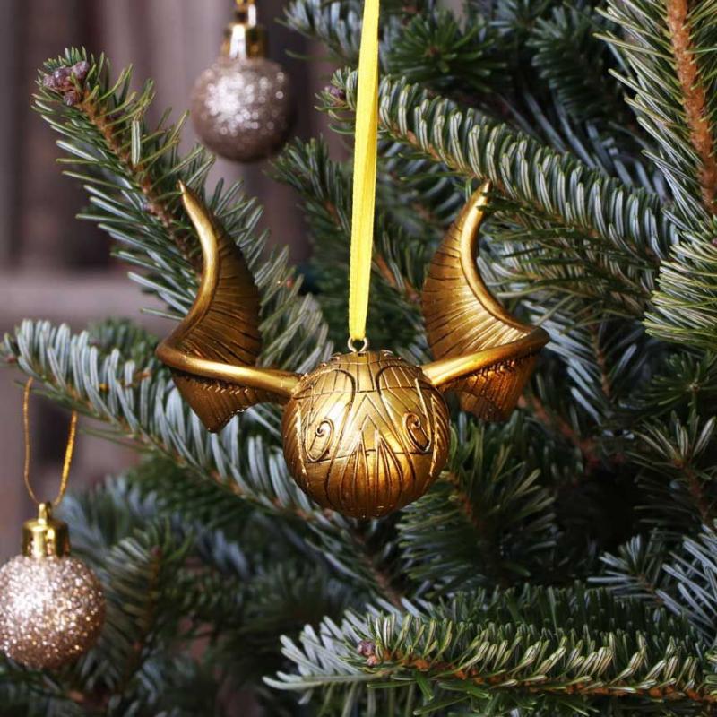 Harry Potter Golden Snitch Hanging Ornament / wisząca ozdoba Harry Potter - złoty znicz