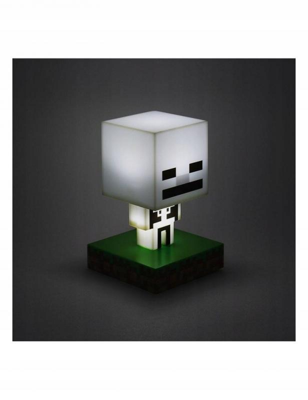 Minecraft Skeleton Icon Light / lampka Minecraft - szkielet