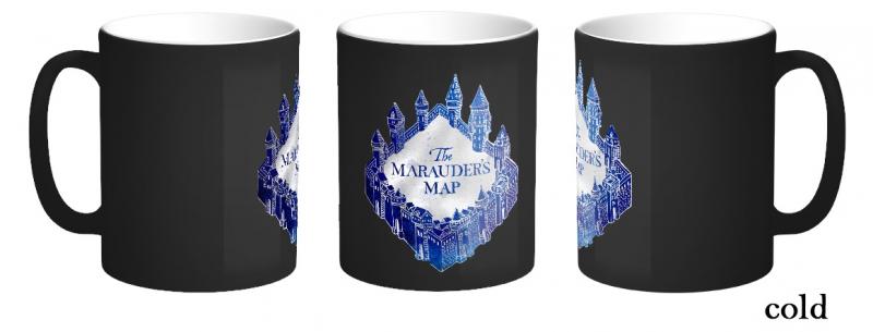 Harry Potter heat change mug - Marauders map / Harry Potter kubek termoaktywny - Mapa Huncwotów