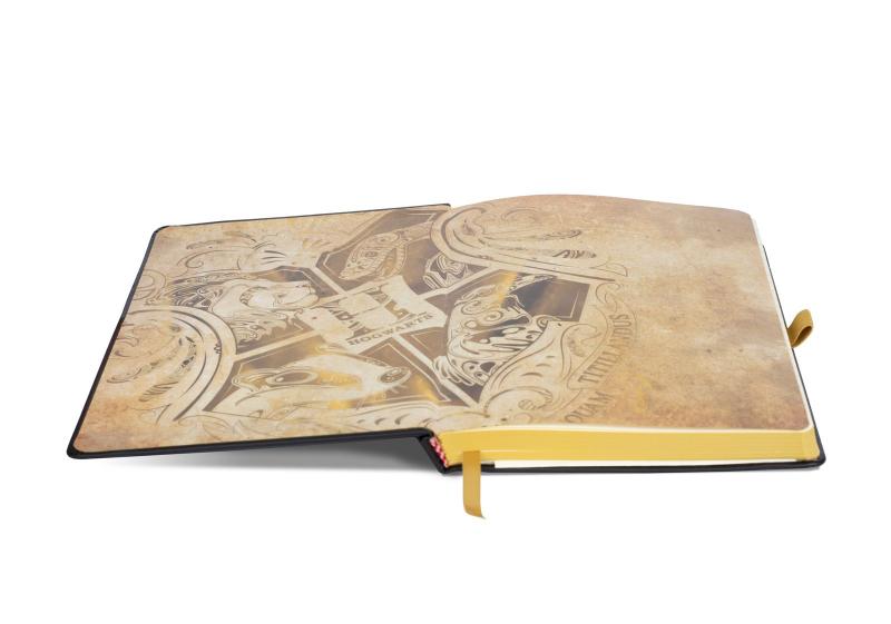 HARRY POTTER ( HUFFLEPUFF FOIL) A5 PREMIUM NOTEBOOK / Harry Potter notatnik premium A5 - Hufflepuff