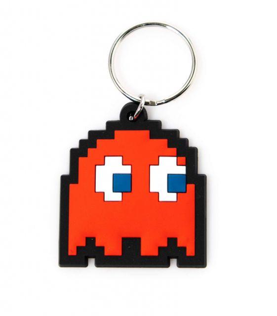 Pac-Man rubber keychain - red ghost / brelok gumowy Pac-man - czerwony duszek