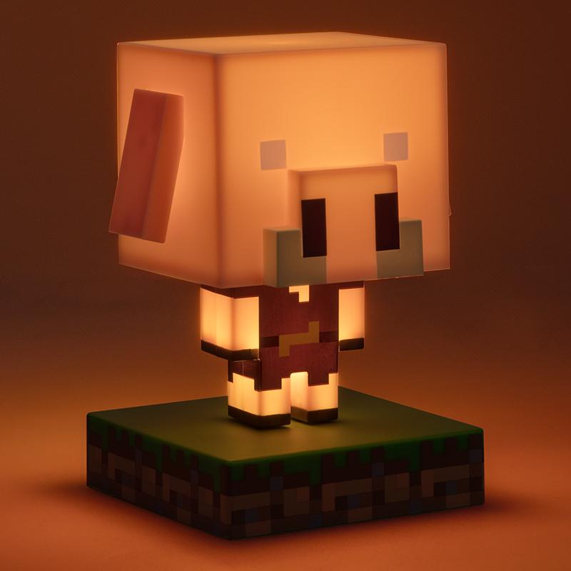 Minecraft Piglin Icon Light / Minecraft lampka Piglin