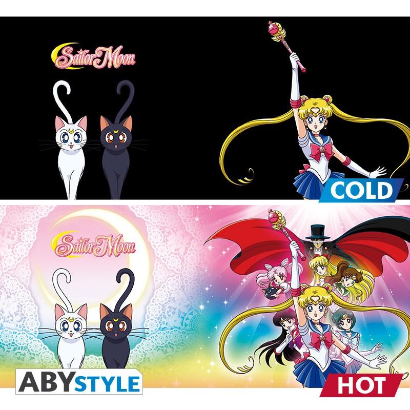 SAILOR MOON Mug Heat Change 460 ml - Group / kubek termoaktywny Czarodziejka z księżyca - ABS