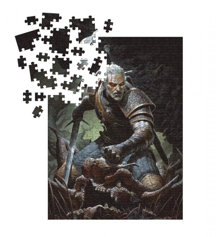 The Witcher 3 Wild Hunt Puzzle Geralt - Trophy (1000 elements) / puzzle Wiedźmin 3 Dziki Gon (1000 elementów) - Trophy