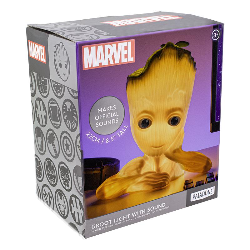 Marvel Groot Light with Sound (high: 22 cm) / lampka Marvel Groot z dźwiękiem (wysokość: 22 cm)