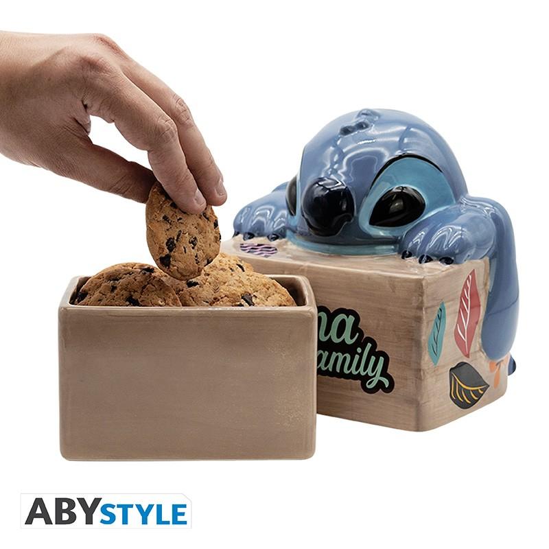 DISNEY Cookie Jar Lilo & Stitch - Ohana / Pojemnik na ciastka Disney - Lilo & Stitch - Ohana - ABS