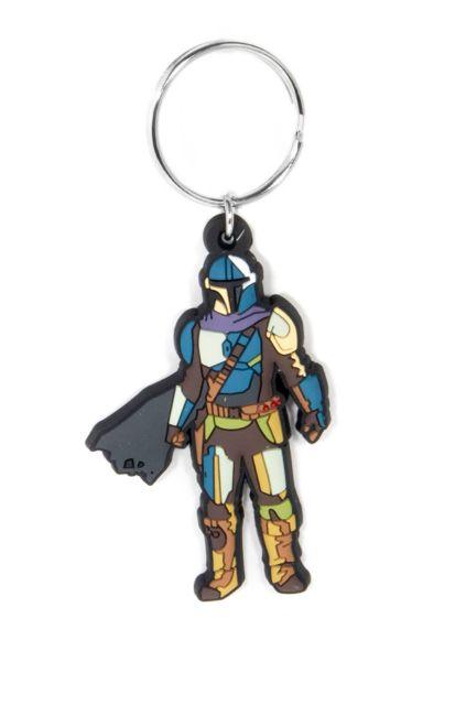 STAR WARS - THE MANDALORIAN PVC KEYCHAIN / Brelok Gwiezdne Wojny - Mandalorian - Boba Fett