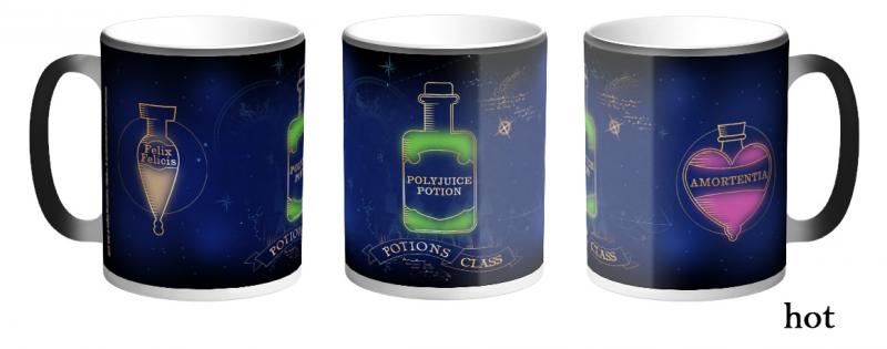 Harry Potter heat change mug - Potions / Harry Potter kubek termoaktywny - Eliksiry