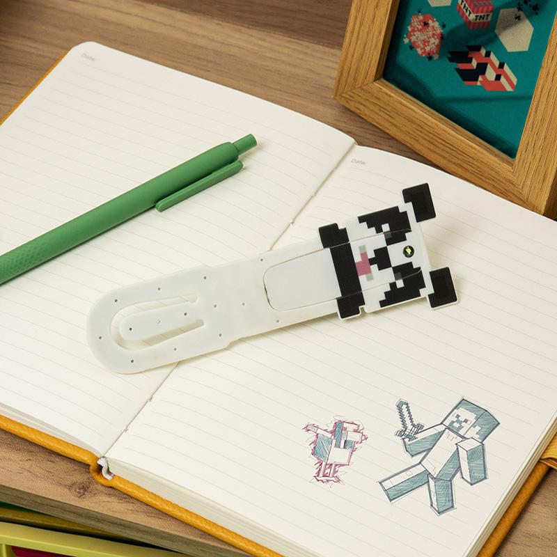 Minecraft Light & Bookmark - Panda / Minecraft zakładka do książek i lampka - Panda