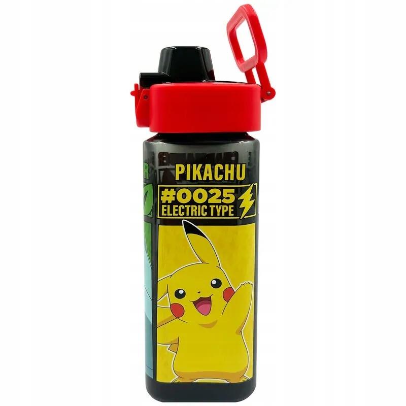 Pokemon square bottle (500 ml) - characters / Pokemon butelka (500 ml) - postaci