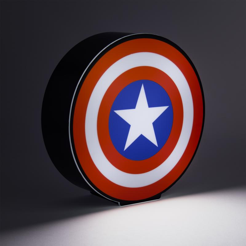 Marvel Captain America Box Light - shield (diameter: 16 cm) / lampka Marvel kapitan Ameryka - tarcza (średnica: 16 cm)