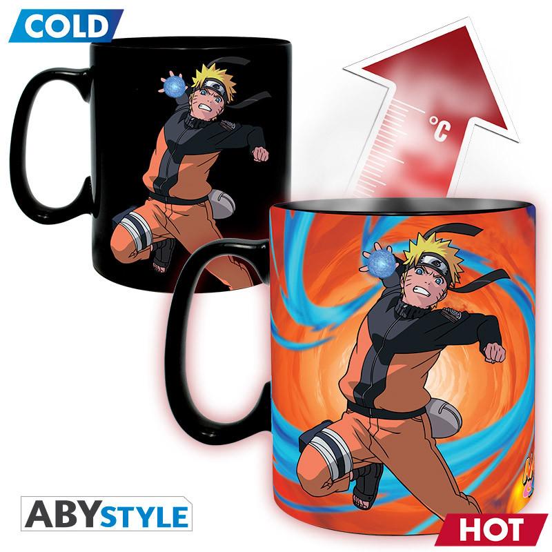 NARUTO SHIPPUDEN mug heat change (460 ml) - Duel / Naruto Shippuden kubek termoaktywny (460 ml) Duel - ABS