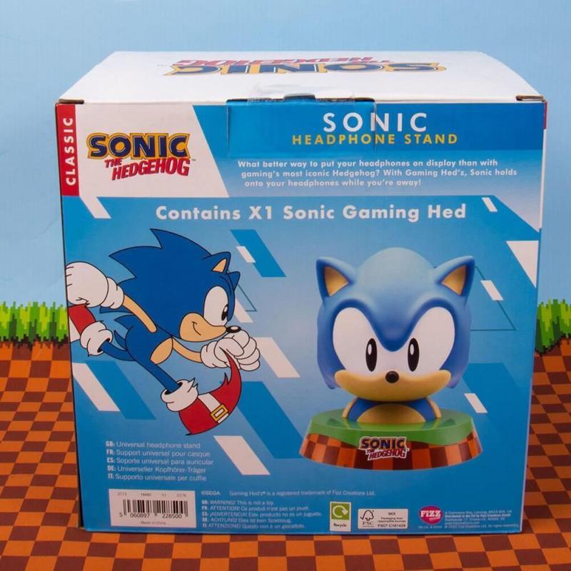 Sonic the Hedgehog Gaming Hed / stojak na słuchawki Sonic the Hedgehog - głowa