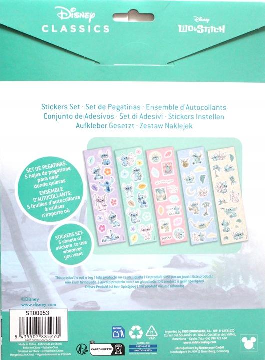 Disney Stitch stickers set (100 pcs) / Disney Stitch zestaw naklejek (100 szt)