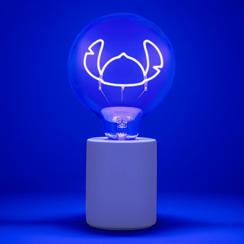 Disney Stitch LED Neon Bulb Lamp (high: 24,3 cm) / Disney Stitch lampka - żarówka neonowa (wysokość: 24,3 cm)