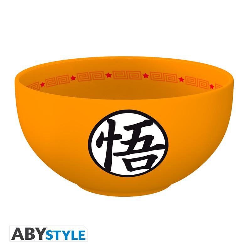 DRAGON BALL bowl (600 ml) - Goku symbols / Dragon ball miska (600 ml) Goku symbole - ABS