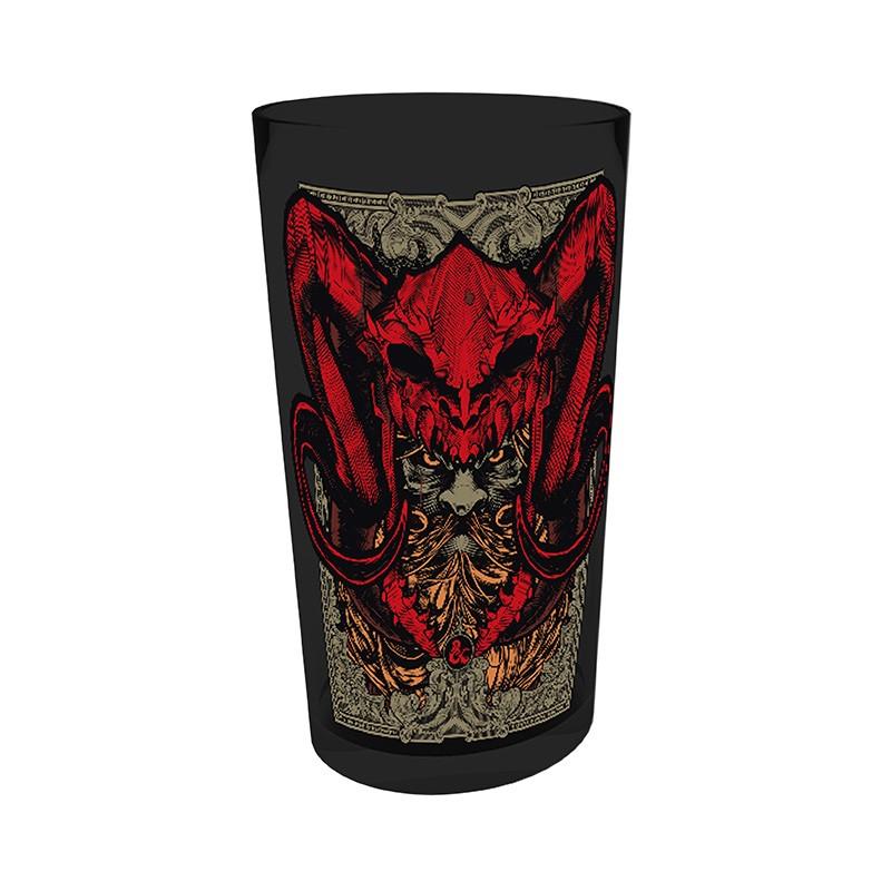 DUNGEONS & DRAGONS gift set: xxl glass, mug, 2 x coasters / zestaw prezentowy Dungeon & Dragons: szklanka XXL, kubek, 2 x podkładka 