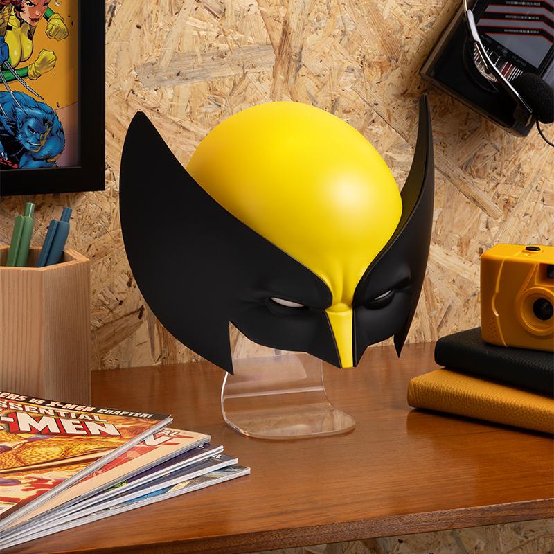 Marvel X-MEN Wolverine Mask desktop / wall light (high: 22 cm) / lampka ścienno-biurkowa Marvel X-MEN Wolverine maska (wysokość: 22 cm)