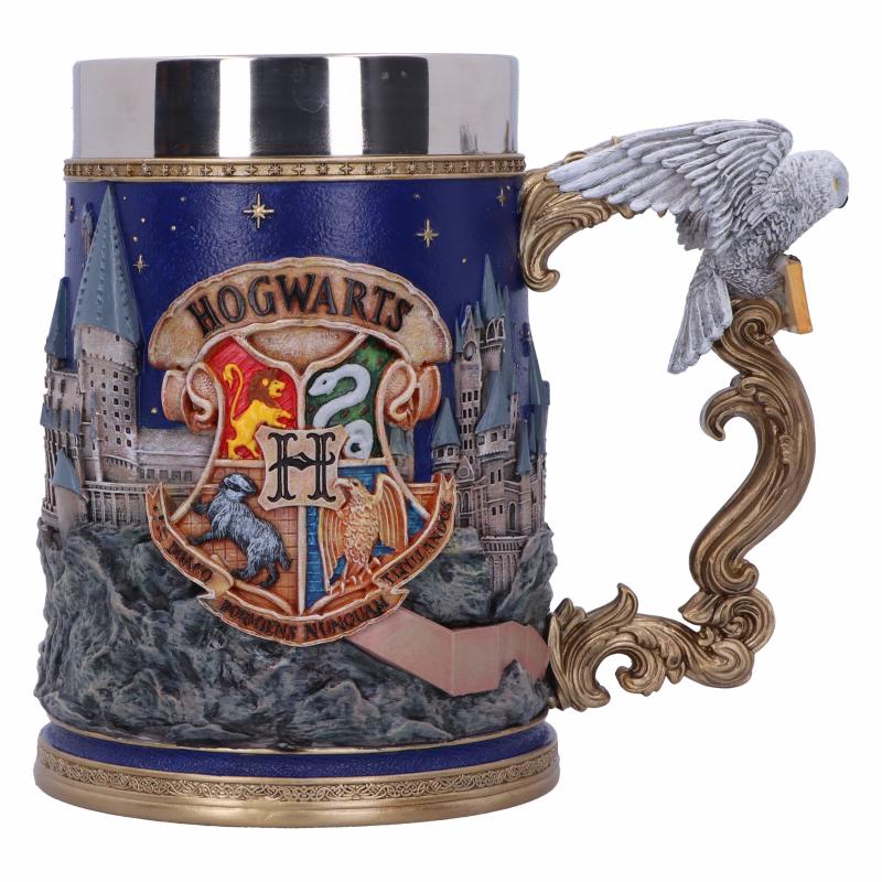 Harry Potter Hogwarts Collectible Tankard (high: 15,5 cm) / Kufel kolekcjonerski Harry Potter - Hogwart (wys: 15,5 cm)