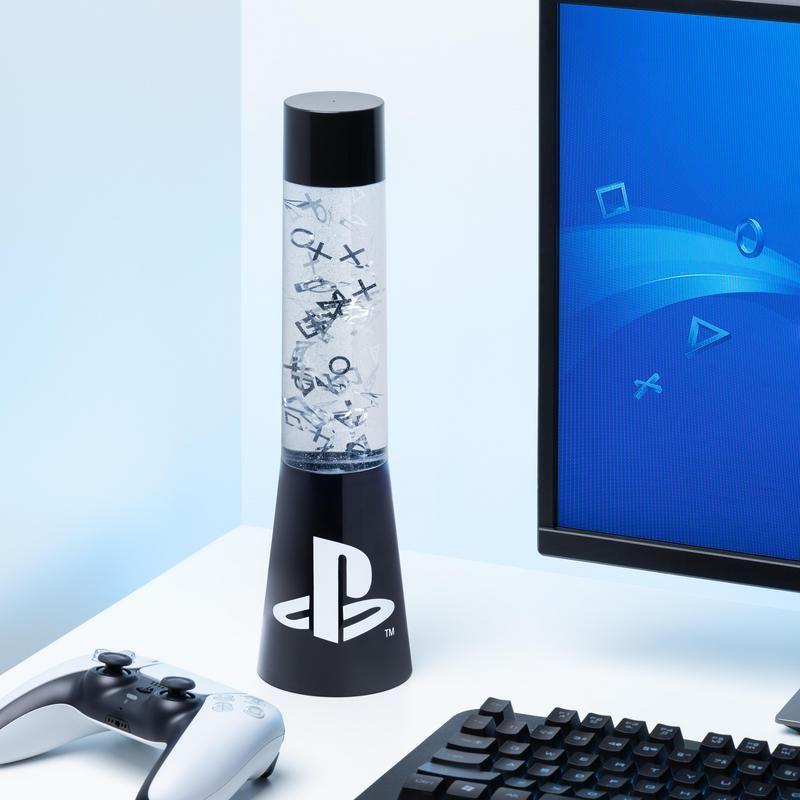 PlayStation Plastic Flow Lamp 33 cm / Lampka Playstation ledowo-żelowa (wysokość: 33 cm)