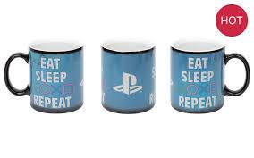 Playstation heat change mug EAT SLEEP PLAY REPEAT / kubek zmieniajacy wyglad Playstation - ABS