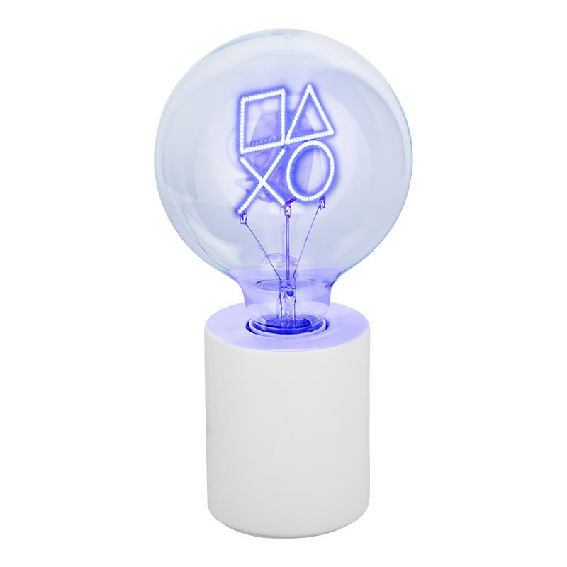 Playstation LED Neon Bulb Lamp (high: 24,3 cm) / Playstation lampka - żarówka neonowa (wysokość: 24,3 cm)