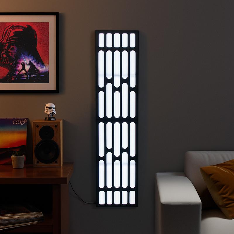 Star Wars Death Star Wall Panel Light (high: 124 cm) / Gwiezdne Wojny - panel ścienny - Gwiazda Śmierci (wysokość: 124 cm)