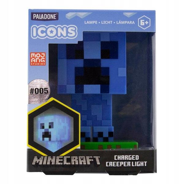 Minecraft Charged Creeper Icon Light / lampka Minecraft naładowany Creeper
