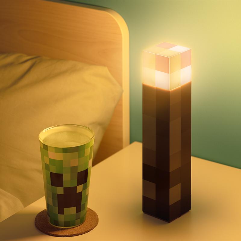 Minecraft Torch Light / lampka Minecraft - pochodnia