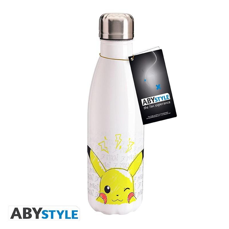 Pokemon water bottle - Pikachu Scribble / butelka metalowa Pokemon - Pikachu - ABS