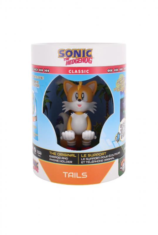 Sonic the hedgehog Tails Cable Guys Holdem - Earbud Holder (11 cm) / stojak na słuchawki Sonic the hedgehog - Tails (11 cm)