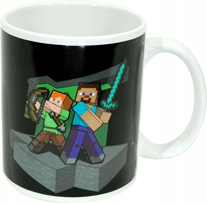 Minecraft heat change mug - Earth / kubek termoaktywny Minecraft