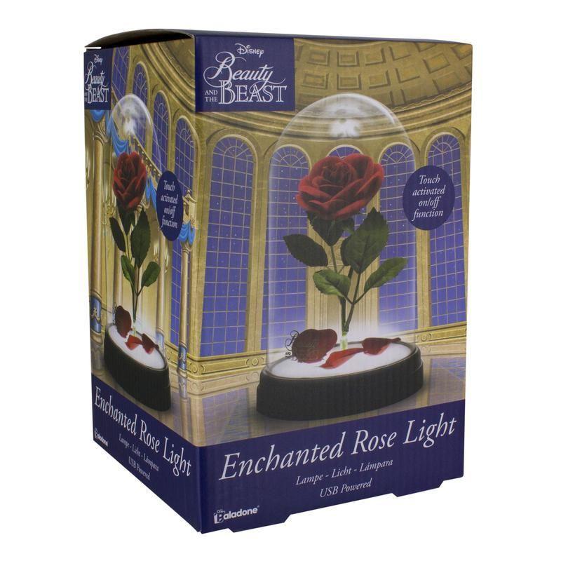 Disney The Beauty and the Beast Enchanted Rose Light (high: 21 cm) / lampka Disney Piękna i Bestia - Zaczarowana róża (wysokość: 21 cm)