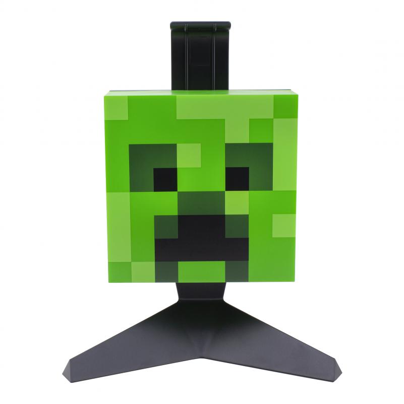 Minecraft Creeper light & headphone stand - 23,5 cm / lampka / stojak na słuchawki Minecraft Creeper (wysokość: 23,5 cm)