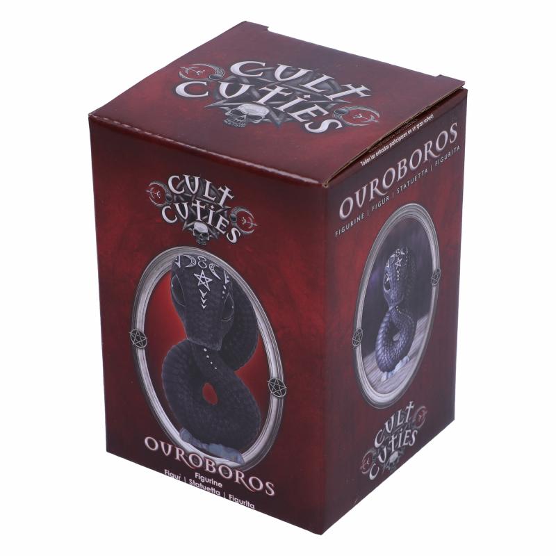 Figurine Cult Cuties Ouroboros Occult Snake - 9,6 cm / Figurka Cult Cuties wąż Ouroboros - 9,6 cm