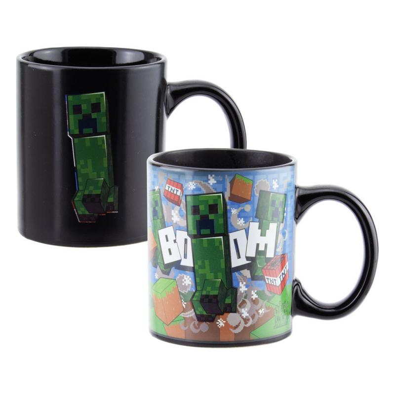 Minecraft Creeper Heat Change Mug / kubek termoaktywny Minecraft Creeper