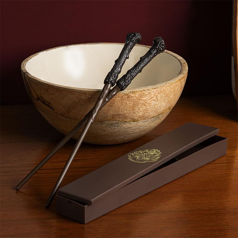 Harry Potter Wand Chopsticks in Box / zestaw pałeczek do sushi (różdżki) Harry Potter w pudełku
