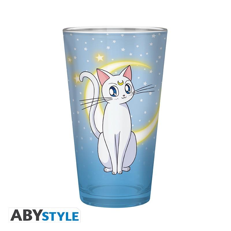 SAILOR MOON large glass (400ml) - Luna & Artemis / Sailor Moon duża szklanka (400 ml) Luna & Artemis - ABS