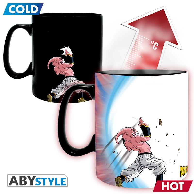 DRAGON BALL Mug Heat Change (460 ml) - Goku vs Buu / kubek termoaktywny Dragon Ball (460 ml) Goku vs Buu - ABS