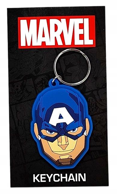 Marvel rubber keychain Captain America / brelok gumowy Marvel - Kapitan Ameryka