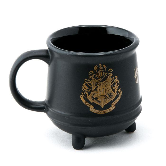 HARRY POTTER (HOGWARTS) CERAMIC CAULDRON MUG / kubek 3D Harry Potter (Herb Hogwartu) - kociołek