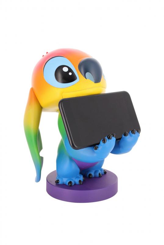 Disney Lilo & Stitch: Rainbow Stitch phone & controller holder (20 cm) / Stojak Disney Lilo i Stitch - Tęczowy Stitch (20 cm)
