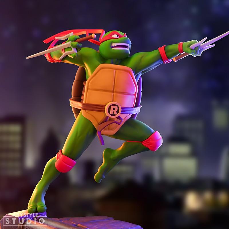 TMNT Figurine - Raphael 1:10 (high: 21 cm) / Figurka TMNT - Raphael 1:10 (wysokość: 21 cm) - ABS