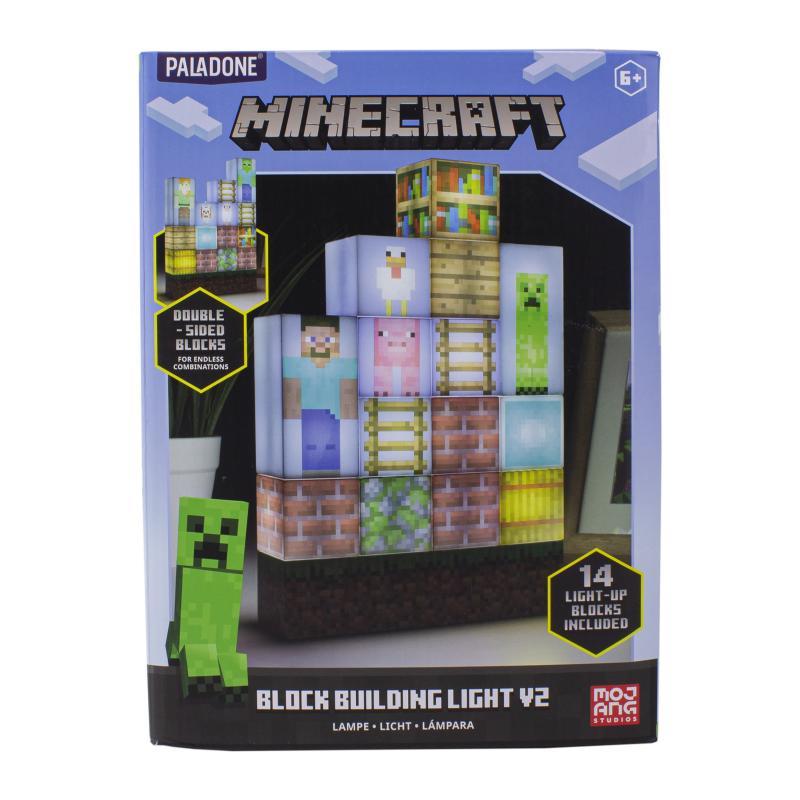 Minecraft Block Building Light Character Edition / lampka Minecraft bloki - edycja postacie