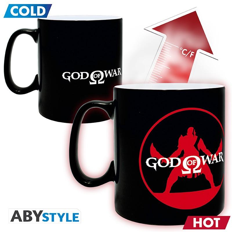 God of War Kratos heat change mug / kubek termoaktywny God of War - Kratos - ABS