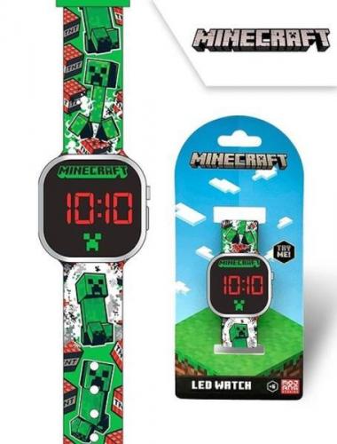 Minecraft led watch v.2 / Zegarek cyfrowy Minecraft (wersja 2)