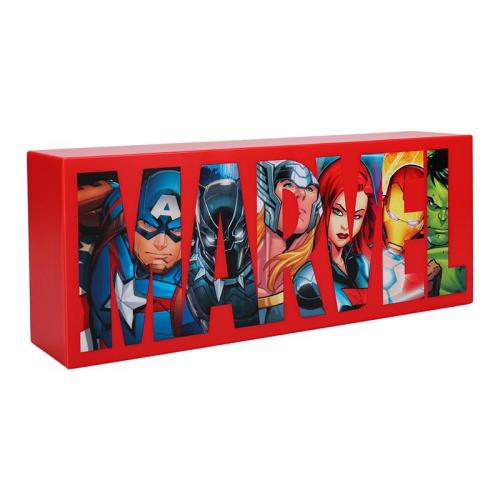 Marvel Avengers Logo Light Try Me Plinth / lampka Marvel Avengers Logo (z przyciskiem Try me)