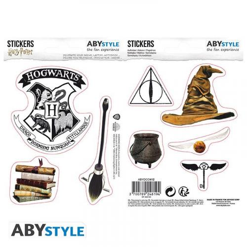 HARRY POTTER Stickers Magical Objects / Zestaw naklejek Harry Potter - Magiczne przedmioty - ABS